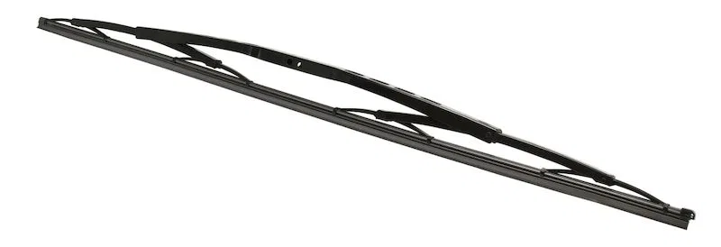 191398361 – HELLA Windshield Wiper Blade, 36 Inch Conventional Style Steel Frame Natural Rubber Blade Black For Comme...